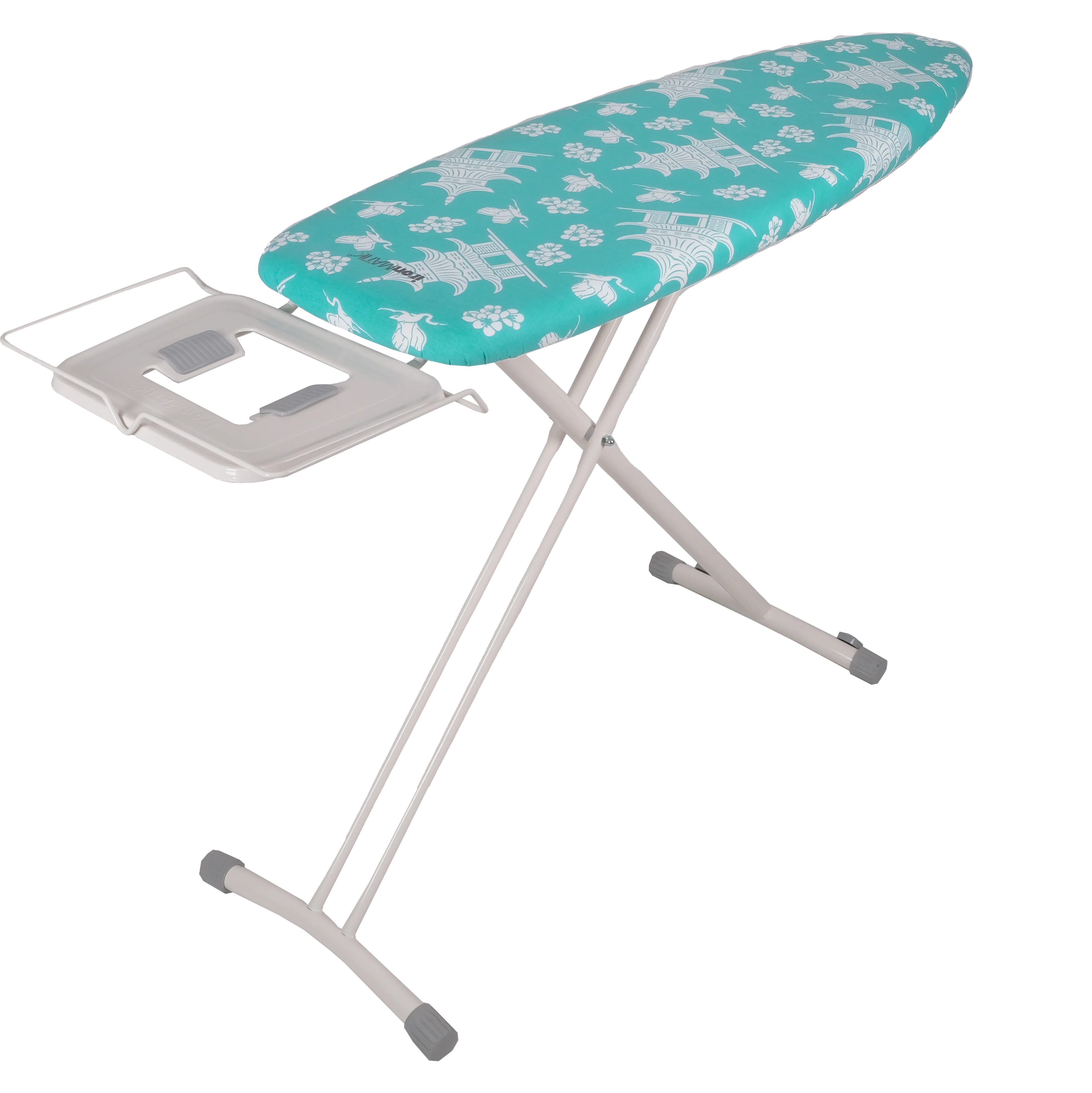 The PAGODA Collection - Space Surfer Premium Ironing Board in Pagoda Blue