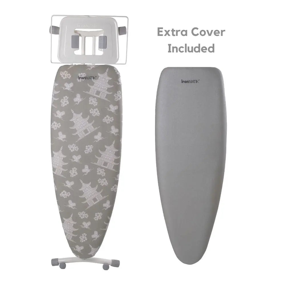 The PAGODA Collection - Space Surfer Premium Ironing Board in Pagoda Gray