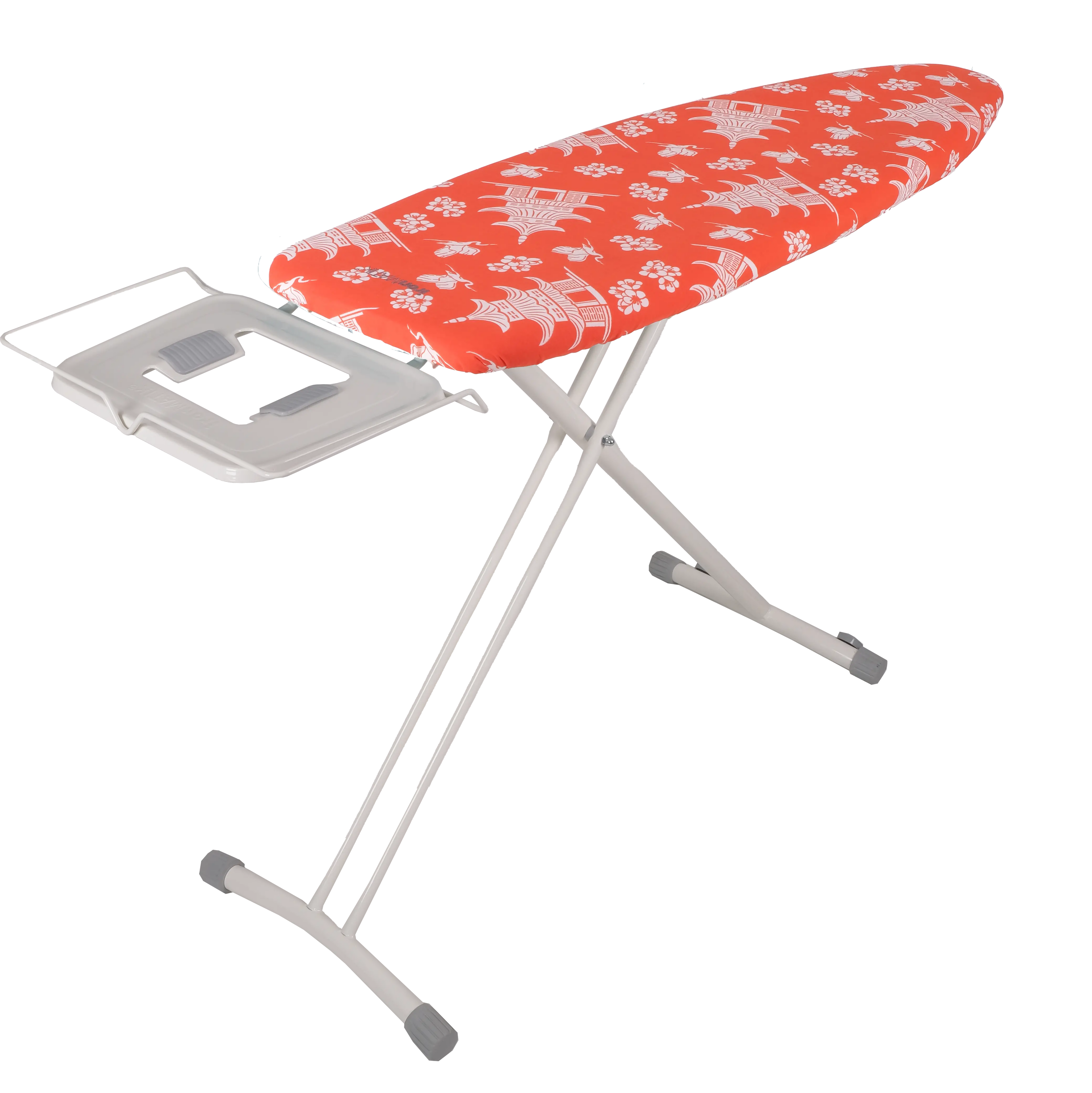 The PAGODA Collection - Space Surfer Premium Ironing Board in Pagoda Orange
