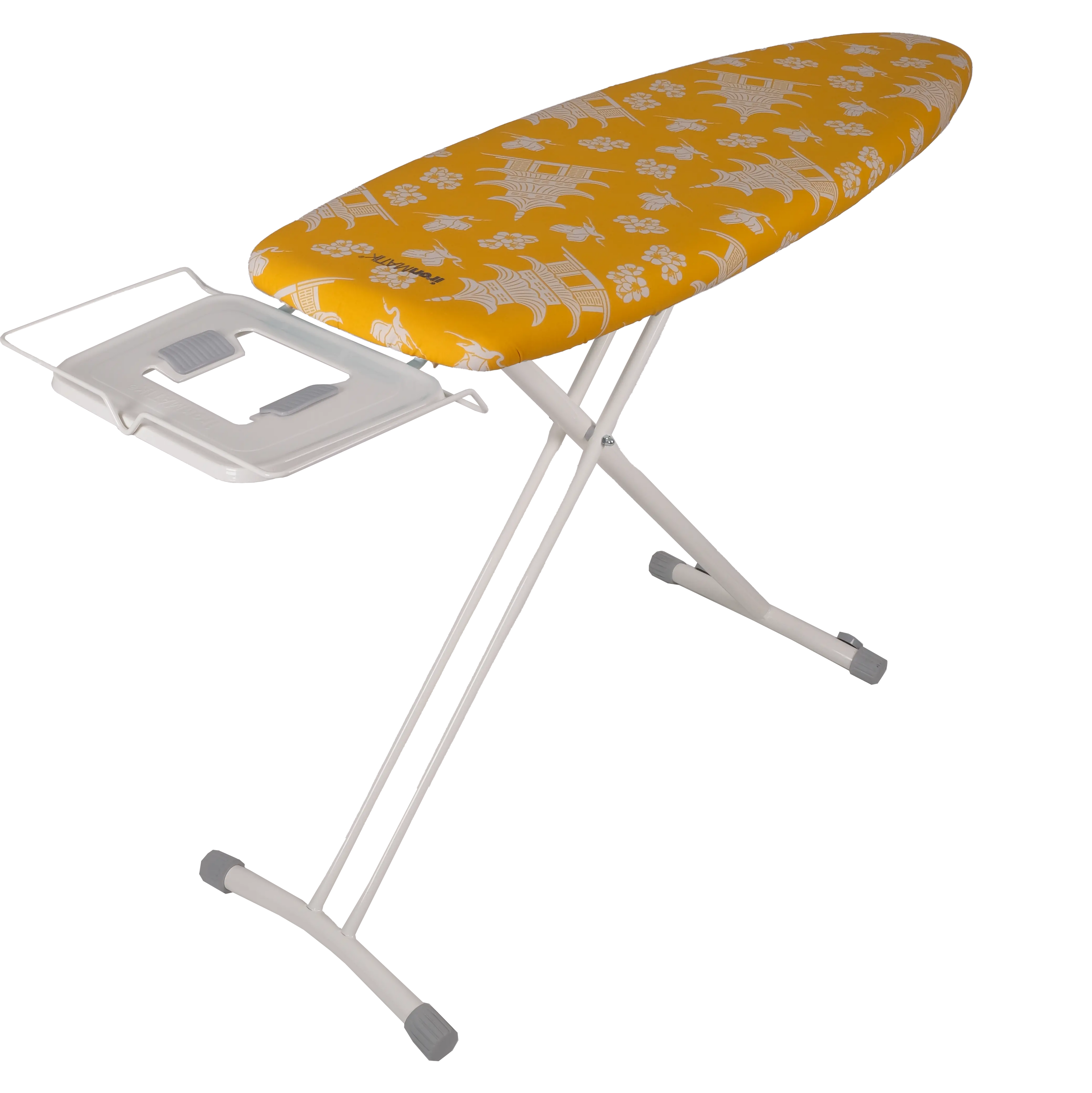 The PAGODA Collection - Space Surfer Premium Ironing Board in Pagoda Yellow