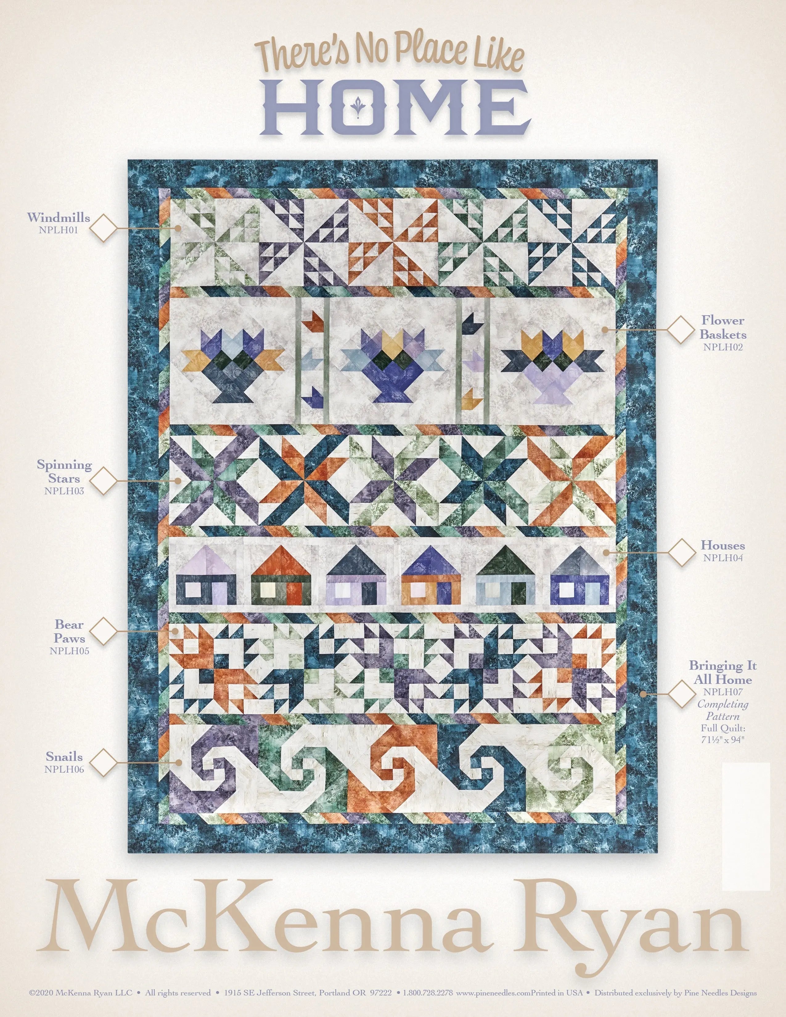 There's No Place Like Home BOM Pattern Set