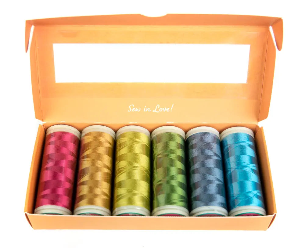Tiffany’s Touch of a Rainbow by Edyta Sitar - Invisible Thread Pack