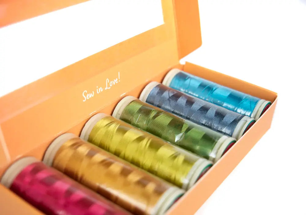 Tiffany’s Touch of a Rainbow by Edyta Sitar - Invisible Thread Pack