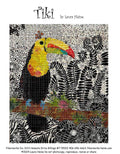 Tiki Toucan Collage Pattern by Laura Heine