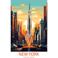 Travel Poster Fabric Panel 2