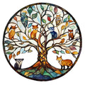 Tree of Life Stained Glass Fabric Panel 10