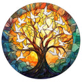 Tree of Life Stained Glass Fabric Panel 16