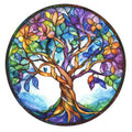 Tree of Life Stained Glass Fabric Panel 7