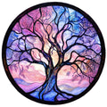 Tree of Life Stained Glass Fabric Panel 8