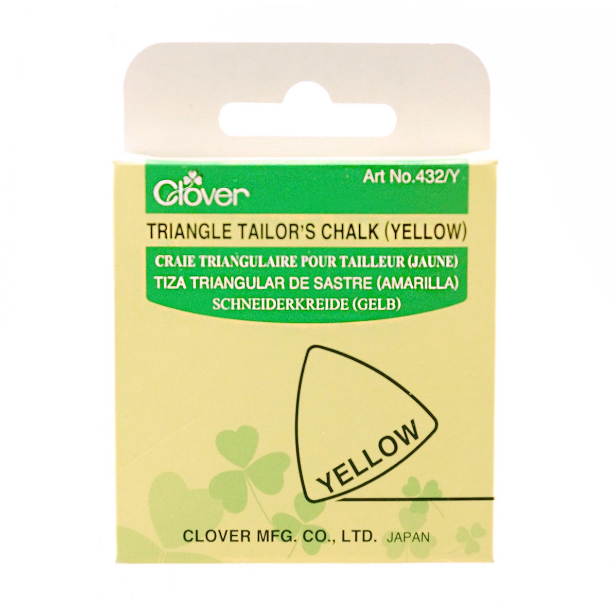 Triangle Tailor's Chalk (Yellow)