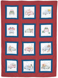 Trucks For All Seasons 9in Theme Quilt Blocks