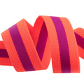 Tula Pink Webbing 2yd x 1.5in - Watermelon and Plum