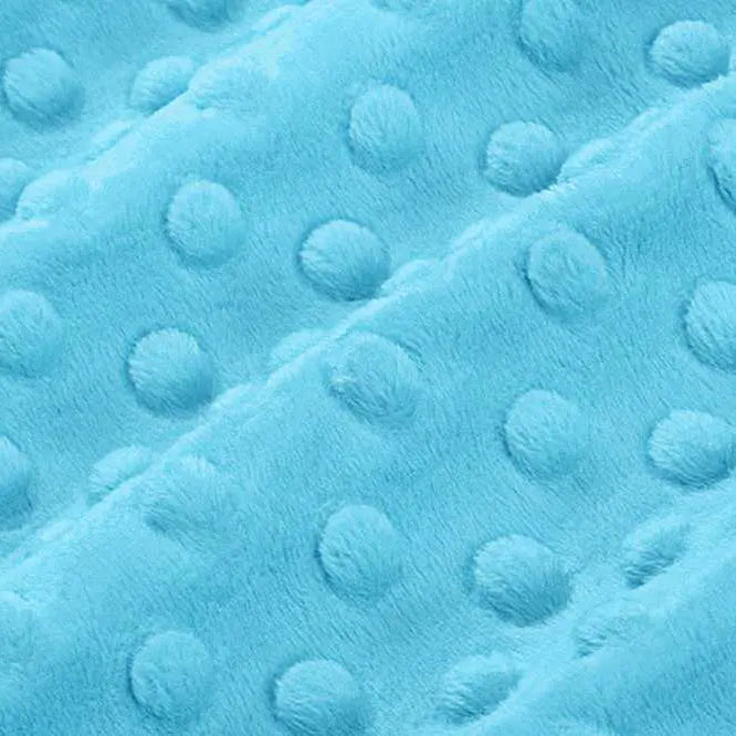 Turquoise Cuddle Dimple 58/60" Fabric per yard