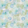 Turquoise Tiny Bubbles Valley View Cotton 43"/44" Fabric Per Yard