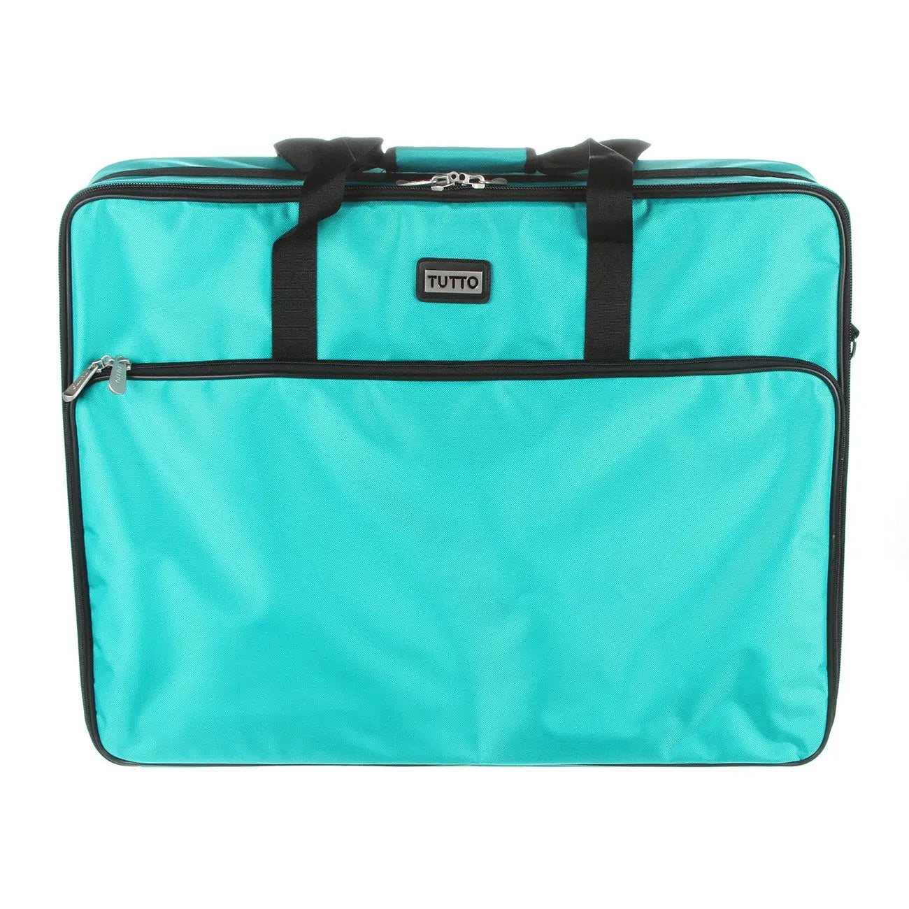 Tutto Embroidery Bag Large Turquoise
