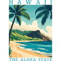 US State Poster Fabric Panel 22