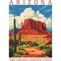 US State Poster Fabric Panel 37