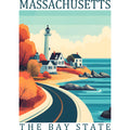 US State Poster Fabric Panel 38
