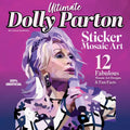 Ultimate Dolly Parton Sticker Mosaic Art