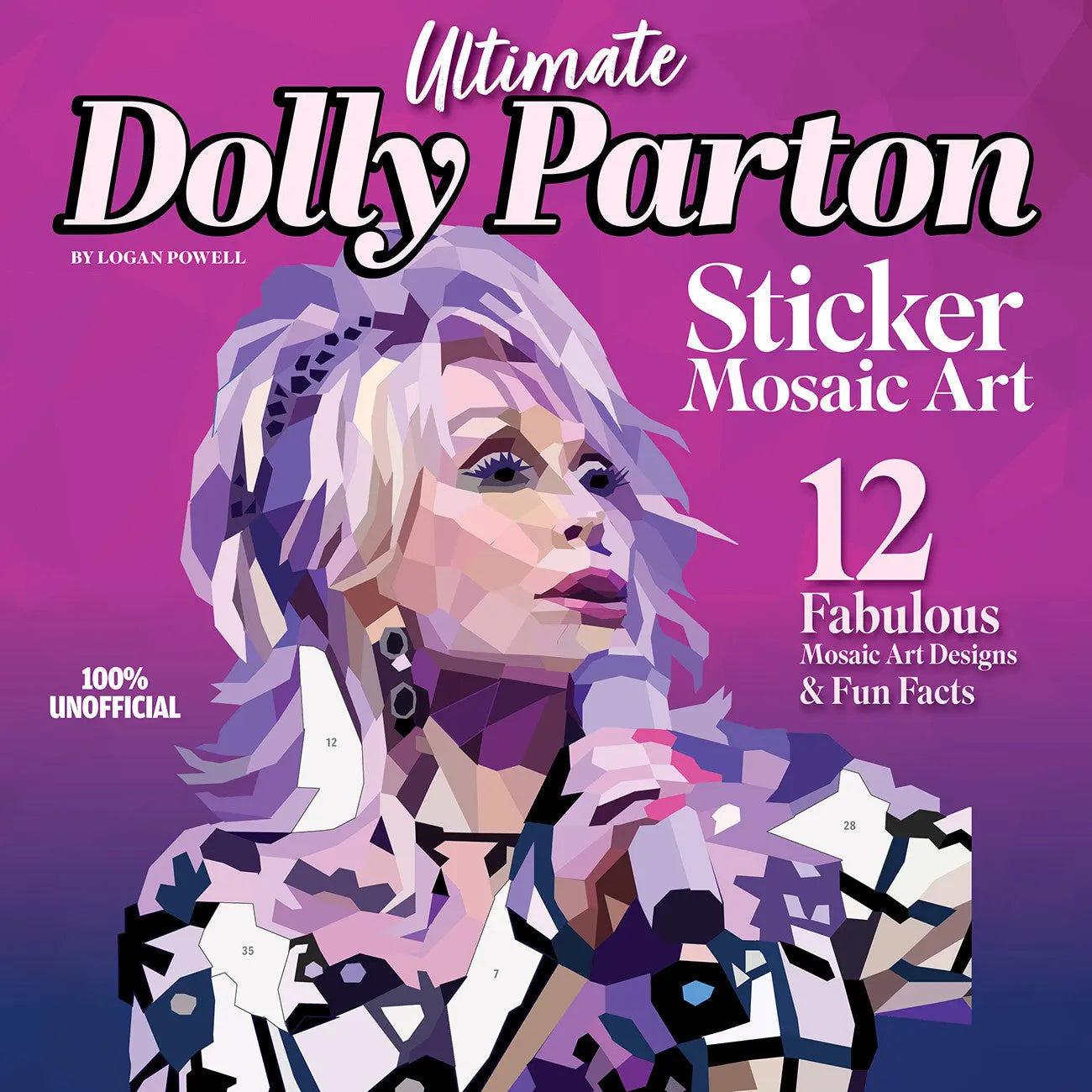 Ultimate Dolly Parton Sticker Mosaic Art