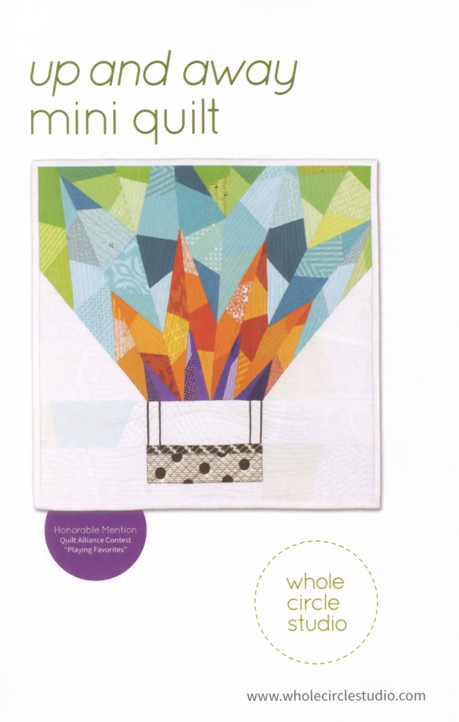Up and Away Mini Quilt