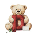 Valentines Day Alphabet Fabric Panel 14