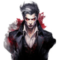 Vampire Saga Fabric Panel 5
