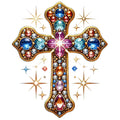 Various Crosses Fabric Panel 13
