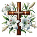 Various Crosses Fabric Panel 26