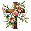 Various Crosses Fabric Panel 29