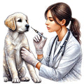 Veterinary Clinic Fabric Panel 5