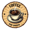 Vintage Coffee Signs Fabric Panel 7