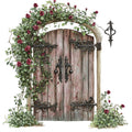 Vintage Garden Fabric Panel 33