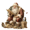 Vintage Santa Claus Fabric Panel 1