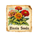 Vintage Seed Packet Fabric Panel 12