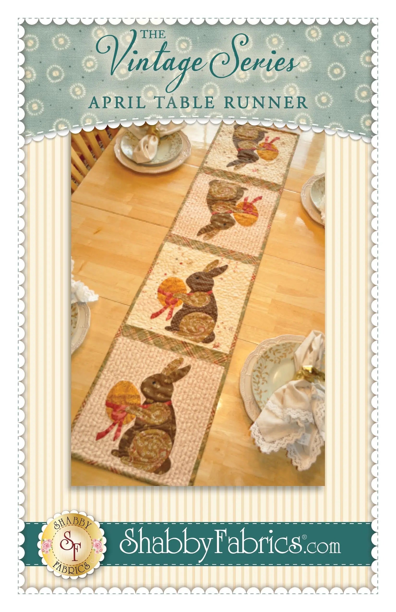 Vintage Series Table Runner - April