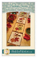 Vintage Series Table Runner - November