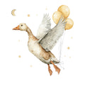 Vintage Silly Goose Fabric Panel 7