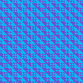 Violet/Blue Tilt Colorblock Party 43/44" Cotton Fabric Per Yard