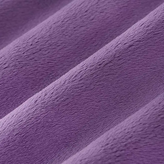 Violet Solid Cuddle 3 58/60" Fabric per yard