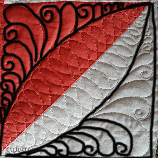 Visual Guide to Free-Motion Quilting Feathers
