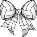 Volleyball Bow Fabric Panel