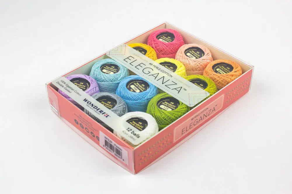 WFEZP - Eleganza™ 5g Egyptian Cotton Ball Thread Packs