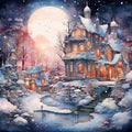 WInter Wonderland Fabric Panel 4