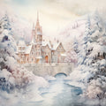 WInter Wonderland Fabric Panel 5