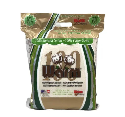 Warm 100 Ultra Clean Natural Cotton + 100% Cotton Scrim Warm Company