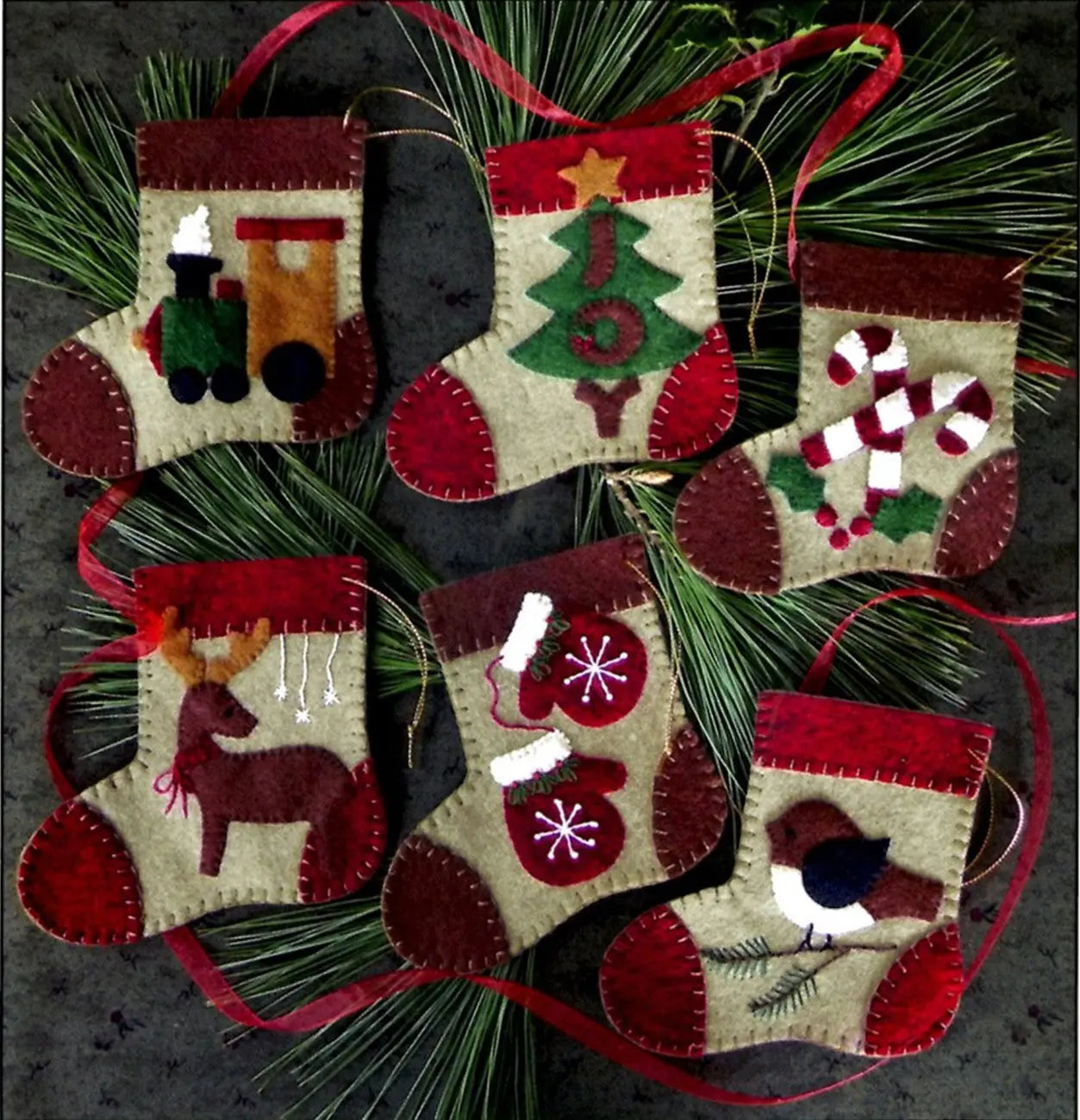 Warm Feet Ornaments
