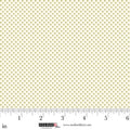 Warm White Swiss Dot Layla 44"/45" Cotton Fabric per Yard