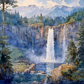 Washington Travel Art Fabric Panel 19