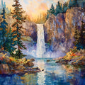 Washington Travel Art Fabric Panel 20